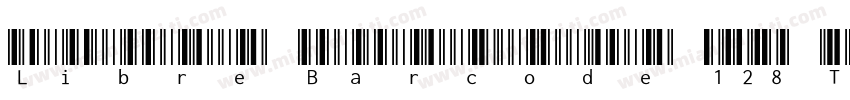 Libre Barcode 128 Te字体转换